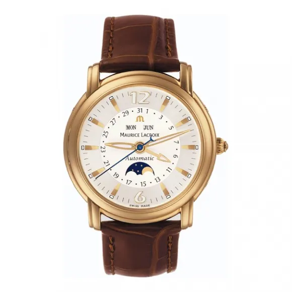 艾美/Maurice Lacroix 匠心系列 自动机械 男表 MP6427-YG101-92E