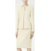 麦丝玛拉/Max Mara 淡黄色 夹克 1041146106003