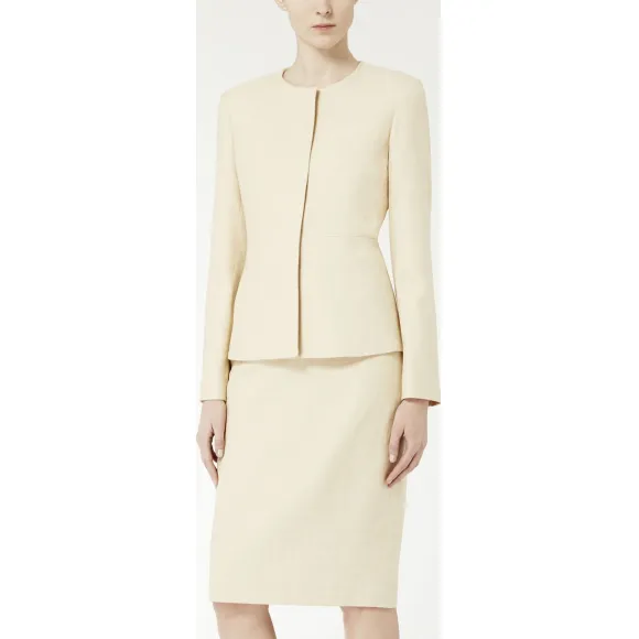 麦丝玛拉/Max Mara 淡黄色 夹克 1041146106003