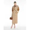 麦丝玛拉/Max Mara [Chikradi] 羊毛棉华达呢风衣 1126014106005