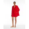 麦丝玛拉/Max Mara [Zueye] 纯羊毛帆布马甲 1156014106003