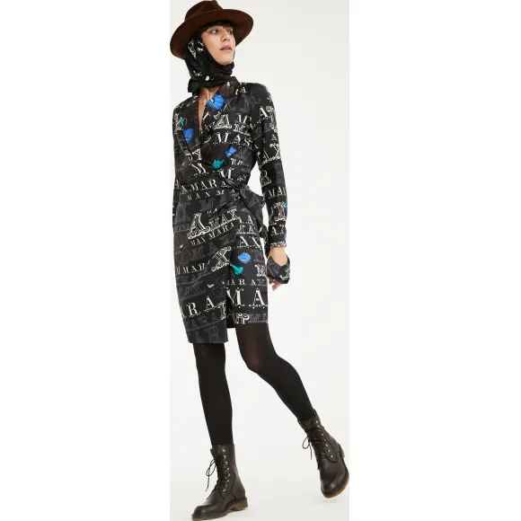 麦丝玛拉/Max Mara 深灰色 连衣裙 1226089306001