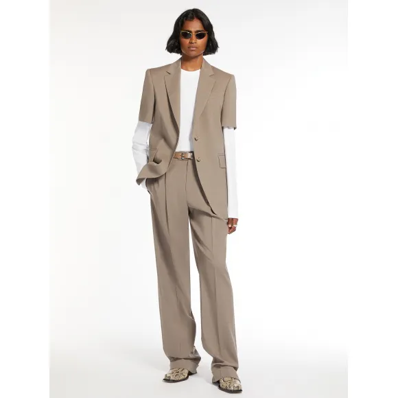 麦丝玛拉/Max Mara 【Pantera】短袖弹力羊毛夹克 2041044106020