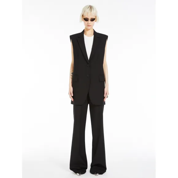 麦丝玛拉/Max Mara [Parana] 无袖羊毛西装外套 2281014106003