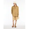 麦丝玛拉/Max Mara [Vicario] 棉麻狩猎夹克 5041084206003