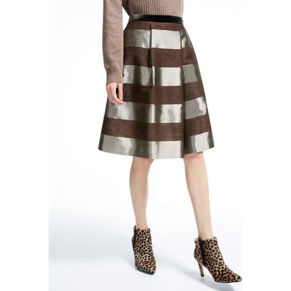 麦丝玛拉/Max Mara kaki 百褶裙 5106096306003