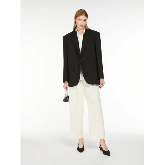麦丝玛拉/Max Mara 【达喀尔】纯棉府绸无袖衬衫 5116124106001