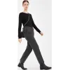 麦丝玛拉/Max Mara 深灰色 裤子 5136119306002