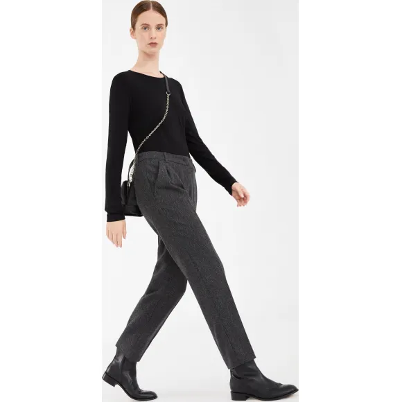 麦丝玛拉/Max Mara 深灰色 裤子 5136119306002