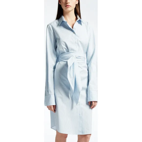 麦丝玛拉/Max Mara 浅蓝色 衬衫裙 5221067506005