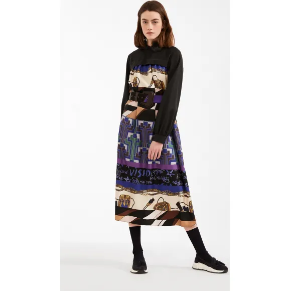 麦丝玛拉/Max Mara 紫色 连衣裙 5226089906001