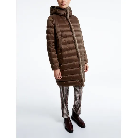 麦丝玛拉/Max Mara 棕色 羽绒服 5486076306006