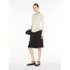 麦丝玛拉/Max Mara [FABIA] 纯棉平纹针织T恤 5941024206001