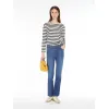 麦丝玛拉/Max Mara [Leida] 常规版型平纹针织T恤 5946024106009