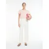麦丝玛拉/Max Mara [Murti F] 有机棉平纹针织 T 恤 5971044206004