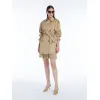 麦丝玛拉/Max Mara 【Ottavo】棉质华达呢短风衣 6026014106001