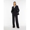 麦丝玛拉/Max Mara [Mola] 初剪羊毛细条纹夹克 6041124106003