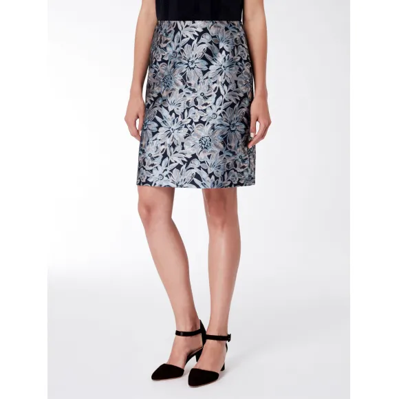 麦丝玛拉/Max Mara 蓝色粉红色 半身裙 6101026706001