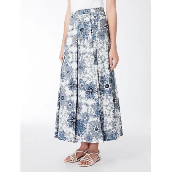 麦丝玛拉/Max Mara 天蓝 百褶裙 6101046106001