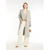 麦丝玛拉/Max Mara 【钴色】棉麻斜纹布长裤 6131084106001