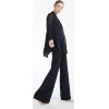 麦丝玛拉/Max Mara 海军蓝 卡迪裤 6136019406005