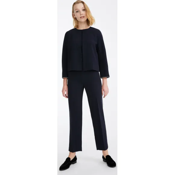 麦丝玛拉/Max Mara 海军蓝 裤子 6136029406005