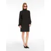 麦丝玛拉/Max Mara [Vigil] 真丝高领连衣裙 6226074106004