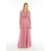 麦丝玛拉/Max Mara [Mollette] 真丝印花百褶连衣裙 6226114306001