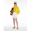 麦丝玛拉/Max Mara [Leccio] 苎麻纱蕾丝衬衫 6261024206050