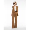 麦丝玛拉/Max Mara [Erike] 纯亚麻双排扣马甲 6281014206019