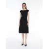 麦丝玛拉/Max Mara [Orazio] 弹力粘胶喇叭连衣裙 6326014106008