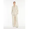 麦丝玛拉/Max Mara [Laura] 纯水洗亚麻帆布夹克 9041094306004
