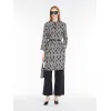 麦丝玛拉/Max Mara 印花真丝束腰连衣裙 9221124106001