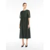 麦丝玛拉/Max Mara [Fatoso] 棉丝透明纱连衣裙 9226084206010