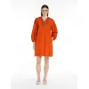 麦丝玛拉/Max Mara [MIKI] 棉府绸V领连衣裙 9226164106041