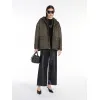 麦丝玛拉/Max Mara [Green MO]双面帆布绗缝夹克 9486094406084