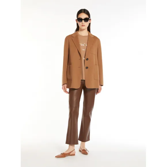 麦丝玛拉/Max Mara [SUBRIME] 人造皮革平纹针织长裤 9781014106003