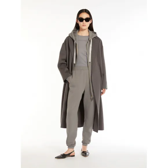 麦丝玛拉/Max Mara [Pecos] 棉质平纹针织连帽衫 9921024106003