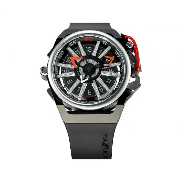 魔舵/Mazzucato 48.00 MM 不锈钢 自动机械+石英机芯 男表 RIM-01-BK