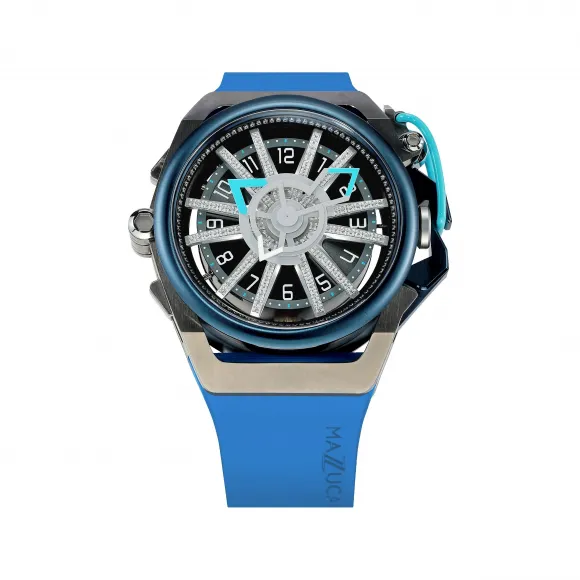 魔舵/Mazzucato 48 MM 不锈钢 自动机械+石英机芯 男表 RIM-03-BL