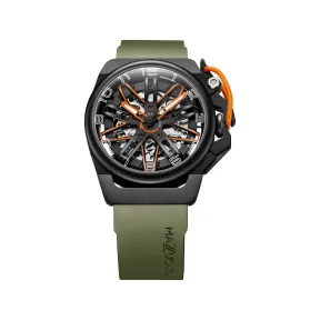 魔舵/Mazzucato 42 MM 不锈钢 自动机械+石英机芯 男表 RIM-GT4-OR