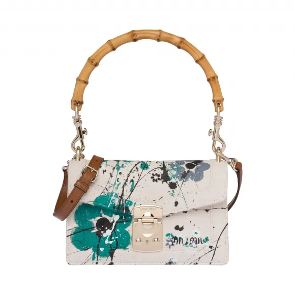 缪缪/Miu 丝质羊绒套头毛衣 MML310-1V81-F0008