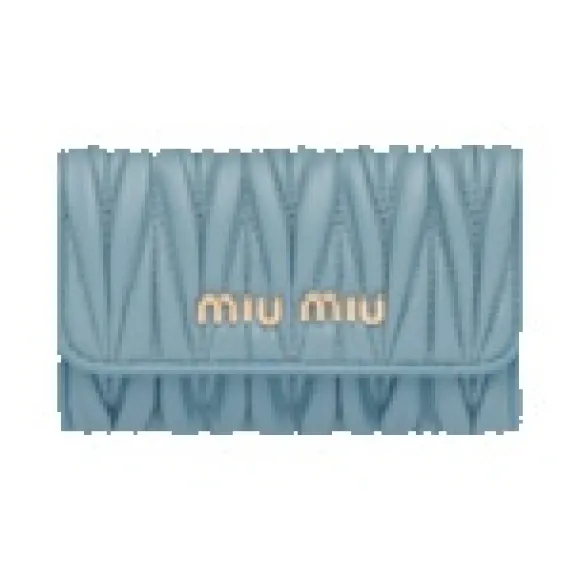 缪缪/Miu Miu 马特拉斯皮革钥匙包 5PG222-N88-F0012