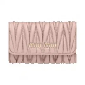 缪缪/Miu Miu 马特拉斯皮革钥匙包 5PG222-N88-F0D91