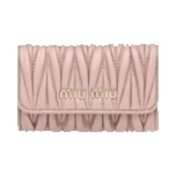 缪缪/Miu Miu 马特拉斯皮革钥匙包 5PG222-N88-F0D91