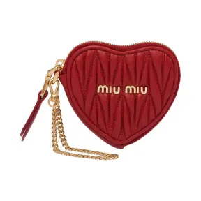 缪缪/Miu Miu Matelassé 皮革包饰挂件 5TL358_N88_F068Z