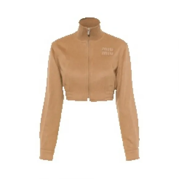 缪缪/Miu Miu 驼绒短裁夹克 ML844-165-F0040