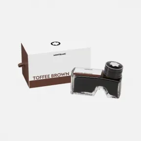 万宝龙/Montblanc 墨水瓶，太妃糖棕色 - 豪华墨水瓶 MB128190
