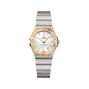 欧米茄/Omega 星座系列 精钢 黄金表链 石英机芯 123.20.27.60.02.002