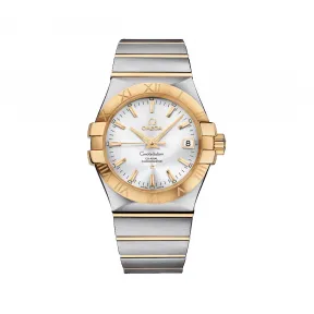 欧米茄/Omega 星座系列 精钢 黄金表链 自动机械 123.20.35.20.02.002